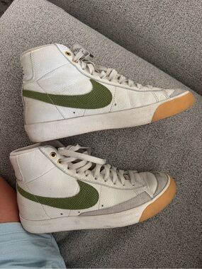 Olive green Nike blazer